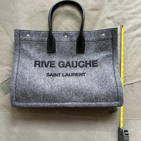 Authentic Saint Laurent Rive Gauche Tote. Never Used. Auth Card+Original Pack. - Picture 1 of 8